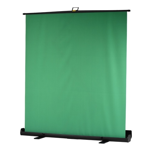 Andoer Portable 200 cm Hauteur Pliable Chromakey Fond Pull-up Style Rides Résistant Écran Vert Toile de Fond