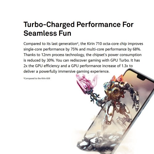 Versión global 2019 HUAWEI Y9 Teléfono móvil