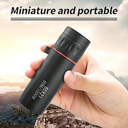 60x21 mini télescope monoculaire hd 10000 mètres jumelles oculaires portables de haute qualité fmc dans la poche pour le camping en plein air Lightinthebox