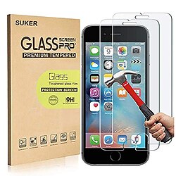 2 pcs Téléphoner Protection Écran Pour Apple iPhone 13 Pro Max 12 Mini 11 X XR XS Max 8 7 iPhone 11 Pro iPhone 11 Pro Max iPhone 8 Plus iPhone 7 Plus Verre Trempé Haute Définition (HD) Dureté 9H miniinthebox