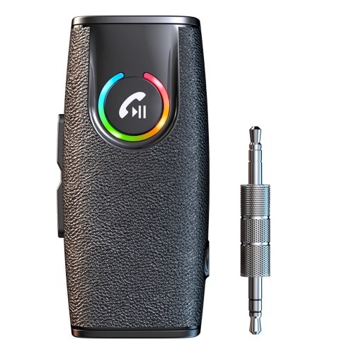Récepteur audio sans fil pour voiture de petite taille 3,5 mm Convient Auto BT Audio Récepteur pratique
