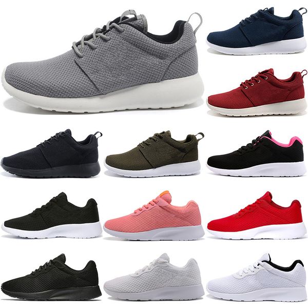 classic running shoes london 1.0 3.0 mens womens Triple Black red navy with white symbol grey pink outdoor sports sneakers trainers walking shoe size 36-45