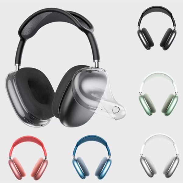 For Airpods Max Headband Headphone pro Earphones Accessories Transparent TPU Solid Silicone Waterproof Protective case AirPod Max Headphone Headset cover