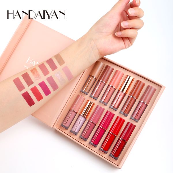Lipstick M box makeup modeling era mini size 12 pieces/set lipstick matte lipstick
