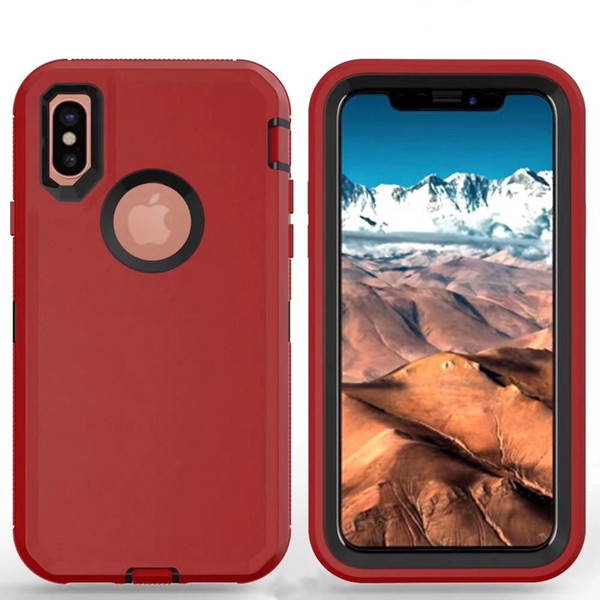 Heavy Duty Phone Cases For iPhone 14 13 12 Mini 11 Pro X XR Xs Max 6 6S 7 8 Plus ForSamsung S23 S22 S21 S20 Ultra S10e S10 S9 S8 S7 edge Note 20 10 9 Belt Clip