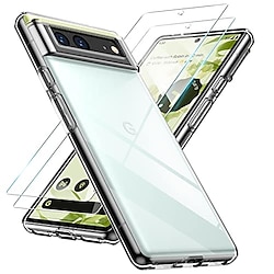 2 pcs Phone Screen Protector For Google Pixel 6 Tempered Glass High Definition Phone Accessory Lightinthebox