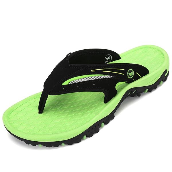 Slippers Summer Men Casual Shoes Beach Flip Flops Breathable Outdoor Flat Slides Adults Unisex Mules Fashion Zapatos