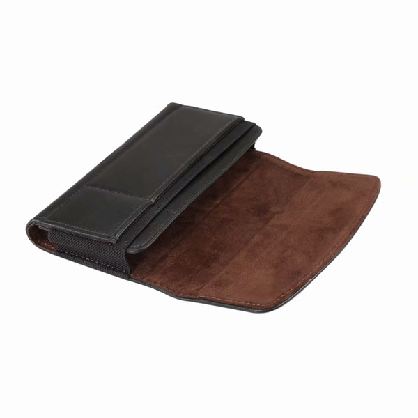 Holster Horizontal Sheep Leather Cases For Iphone 14 Plus 13 Pro Mini 12 11 XR XS MAX 10 X 8 7 Galaxy S23 S22 s21 Note 20 P50 Mate 40 Lite Cover Hip Clip Belt Business Men Pouch