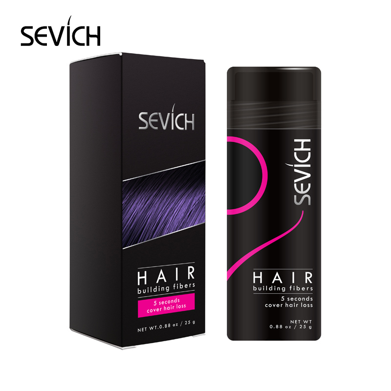 Factory Wholesale Private Label Natural Keratin Hair Fiber Powder Spray 25g for Hair Loss Treatment