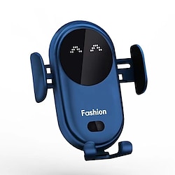 Wireless Car Charger Phone Mount Car Wireless Charger Phone Holder Infrared Induction 10W Qi Fast Charge Compatible For All miniinthebox