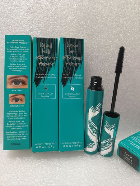 Mascara Thrive Makeup Liquid Lashes Extensions Brynn Rich Black Mascara Lash Eye Cosmetics Dramatic Long 0.38oz Full Size