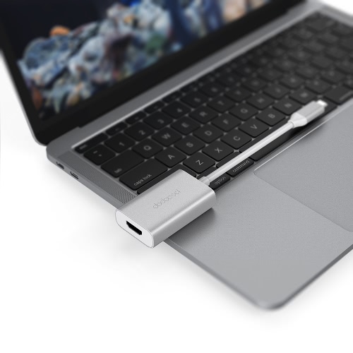 dodocool Aluminum Alloy USB-C to HD Output Adapter Support 4K Resolution USB Type-C Converter for MacBook / MacBook Pro / 2017 iMac / Samsung Galaxy Note 8 / S8 / S8 Plus and More Silver