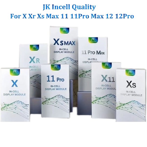 Premium JK Incell Quality LCD Display Touch Screen Panels For iPhone 13 X Xs Xr XsMax 11 11Pro Max 12 12Pro Max 12mini Replacement Screens