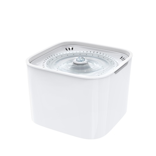 Fontaine à eau pour animaux de compagnie bol à eau électrique Cycle automatique avec filtre 2L grande capacité 2W pompe pour chats chiens oiseaux cochons d'inde