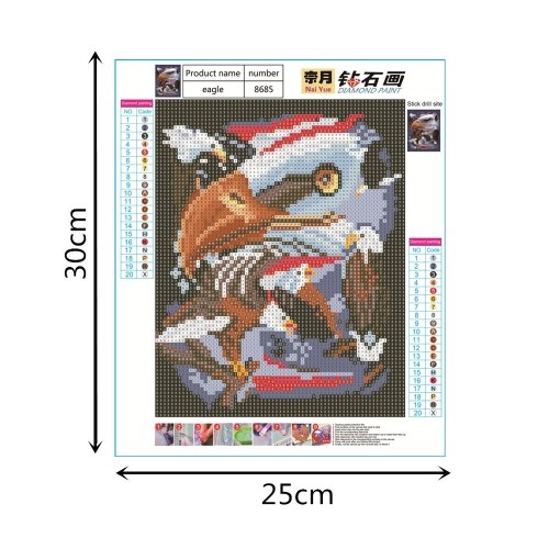 DIY 5D Diamant Peinture Kits pour Adultes Broderie Peintures Strass DIY Peinture Point De Croix Kit Art Artisanat pour La Maison Chambre Décoration Murale