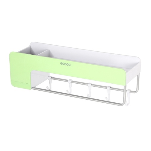 Ecoco Estante de baño Organizador de almacenamiento Estante de ducha magnético montado en la pared