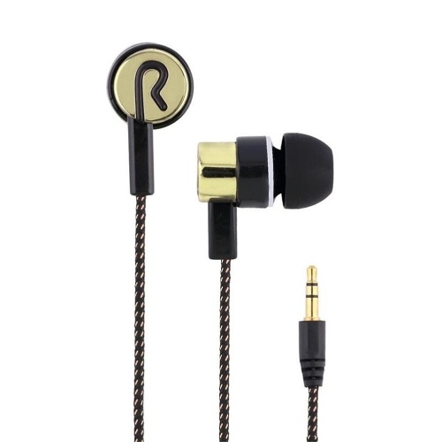 Auriculares trenzados en el auricular chapado auricular móvil