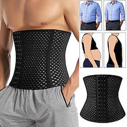 Men Slimming Body Shaper Waist Trainer Trimmer Belt Corset For Tummy Tummy Shapers Tummy Control Fitness Compression Shapewear Lightinthebox