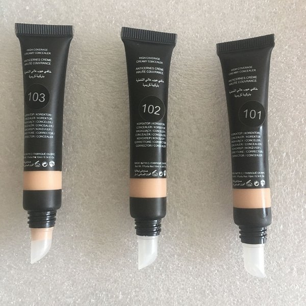 10ml 3colors Concealer Foundation Make Up Cover Primer Concealer Base Professional Face Makeup Contour Palette Makeup Base.