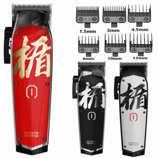 Scissors Shears Madeshow M10 Professional Hair Clippers Hair Trimmer for Men Adjustable Cordless Hair cutting Machine For Barbers Beard Trimmer W221012