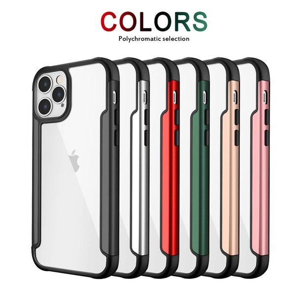 TUP+PC+Metal 3 In 1 Phone Cases For 13 12 Mini 11 Pro Max Xr X Xs 7 8 6S Plus Samsung S20 Note20 S21 Cover Case DHL