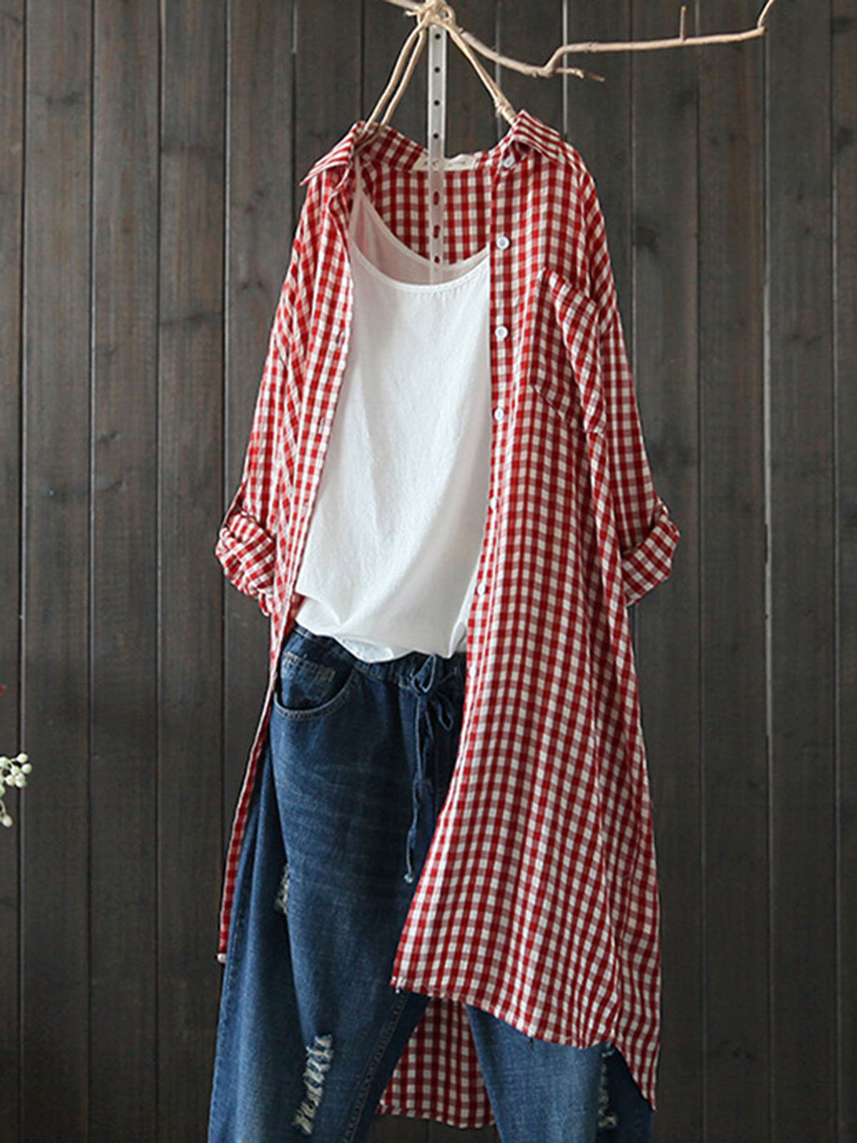 Moridress Long Sleeve Red Blue Black Yellow Women Tops Casual Polyester Shirt Collar Gathered Tops