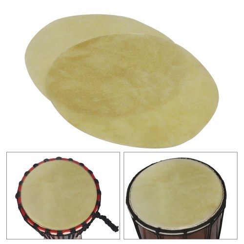 Tambor redondo de piel de búfalo durable cabeza de tambor 29cm / 11.4in