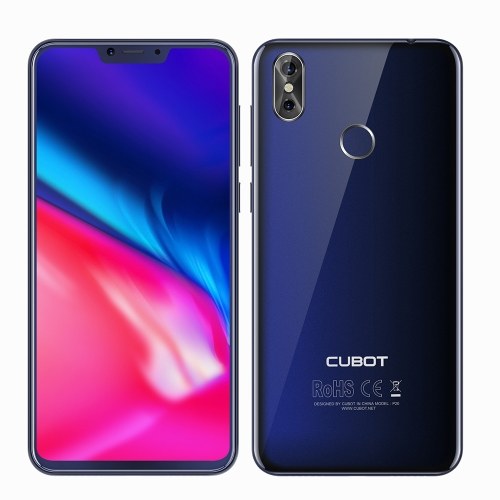 Cubot P20 Mobile Phone 4GB 64GB 6.18 pulgadas Notch 19: 9 pantalla