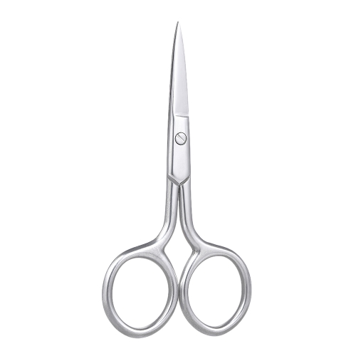 Stainless Steel Beard Trimmer Scissor for Barber Home Use Mini Size Shaving Shear Beard Trimmer Eyebrow Bang Cutting Scissor
