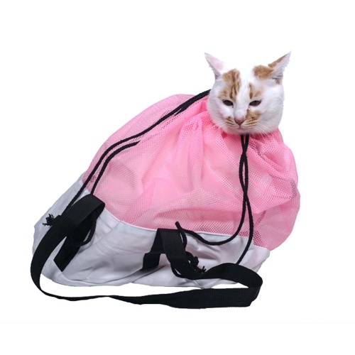 Bolsa de sujeción para gatos Bolsa de aseo para gatos