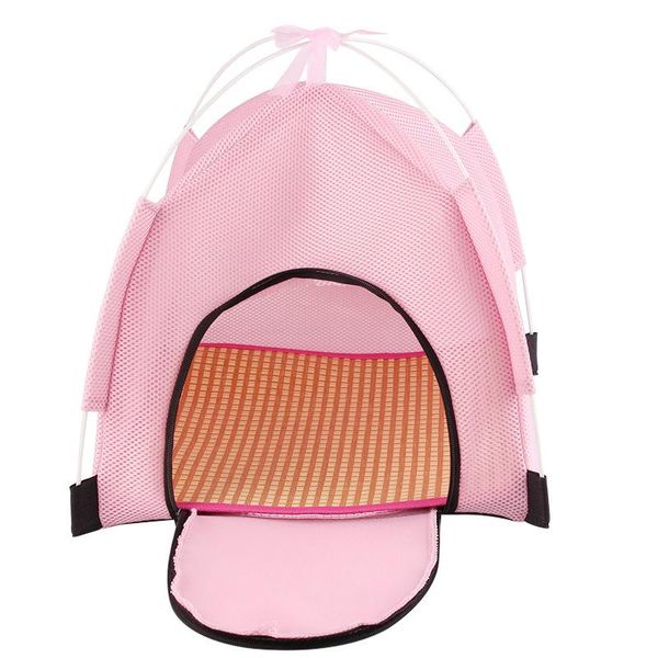 Cat Beds & Furniture Pet Tent For Dog Pets Nursing Puppy Kitty Outdoor Travel Supplies Folding Summer Sleeping Bed Detachable