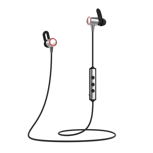 S60 Sport BT Earphone Running Auriculares a prueba de sudor Stereo Sound Wire Control Lodestone Earphone