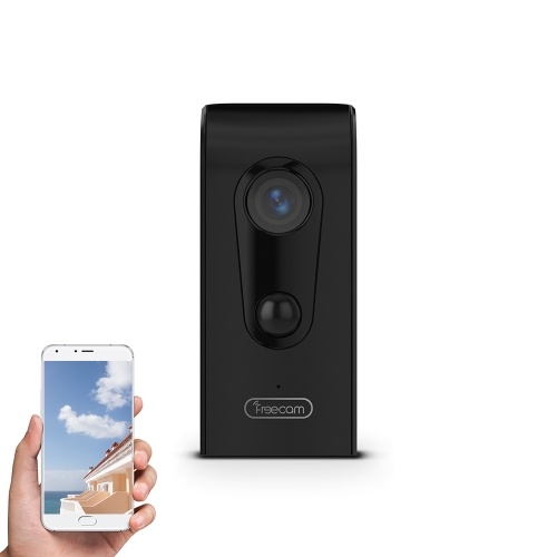 FREECAM Wireless HD 720P Cámara WiFi inalámbrica activada por movimiento