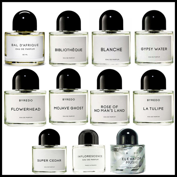 EPACK Famous Body Makeup 50ml Perfume Eau De Parfum Spray Glass Bottle Blanche Super Ceder Gypsy Water High Quality