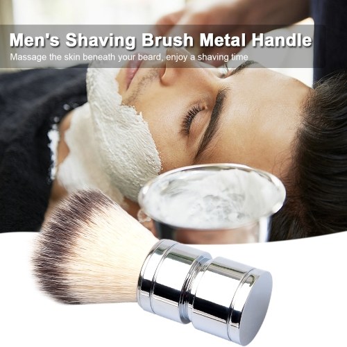 Men's Shaving Brush Metal Handle Beard Shaving Brush