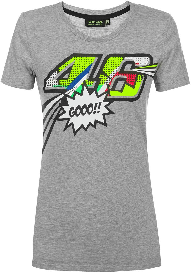 VR46 Pop Art T-Shirt dames Gris L