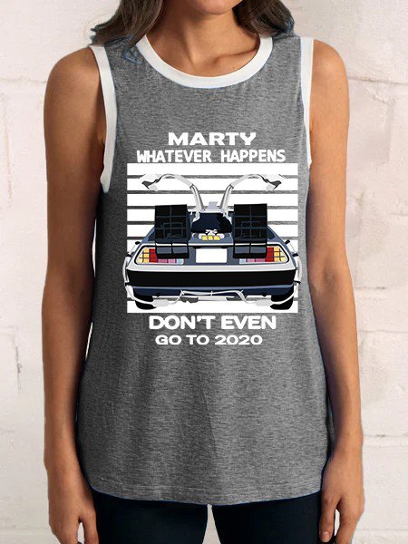 Sleeveless Letter Tanks & Camis - Noracora