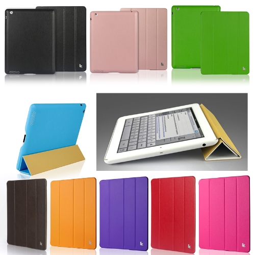 Smart couverture protectrice affaire magnétique Stand pour iPad nouveau Blue Wake-up/sommeil 4/3/2