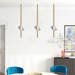 20 cm LED Pendant Light Single Design Crystal Style Copper Brass LED Nordic Style 220-240V Lightinthebox