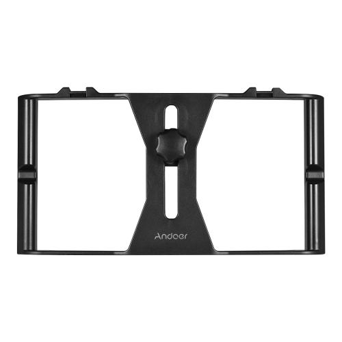 Andoer Smartphone Video Rig Phone  Hand Grip Bracket Holder Stabilizer for iPhone X 8 7s 6 plus for Samsung Huawei Honor