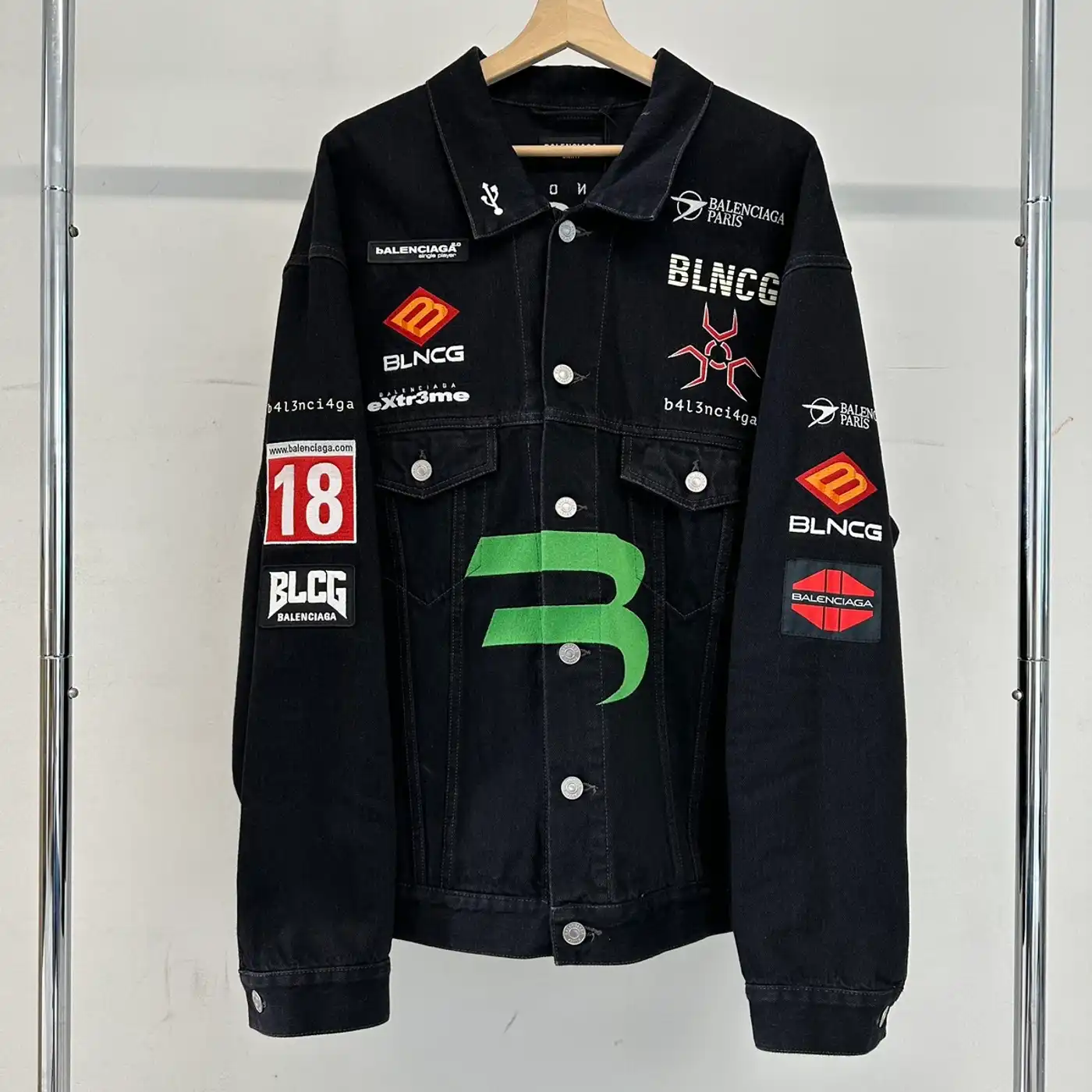 Balenciaga Gamer Denim Jacket