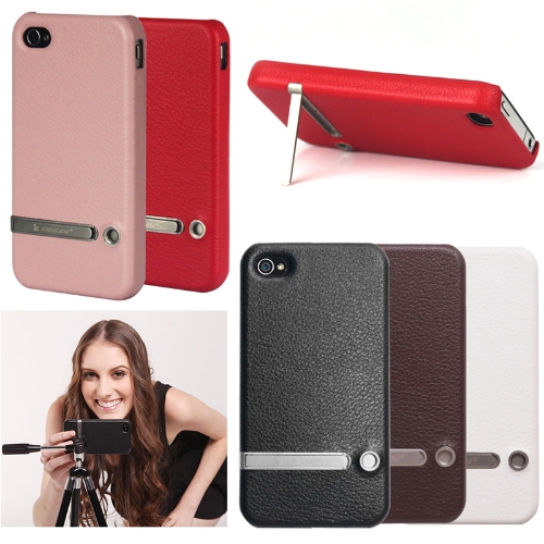 Jisoncase Stand cas couvrir pour iPhone 4/4 s