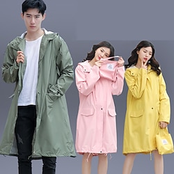 Imperméable adulte imperméable veste femme mode randonnée corps long coupe-vent poncho hommes miniinthebox