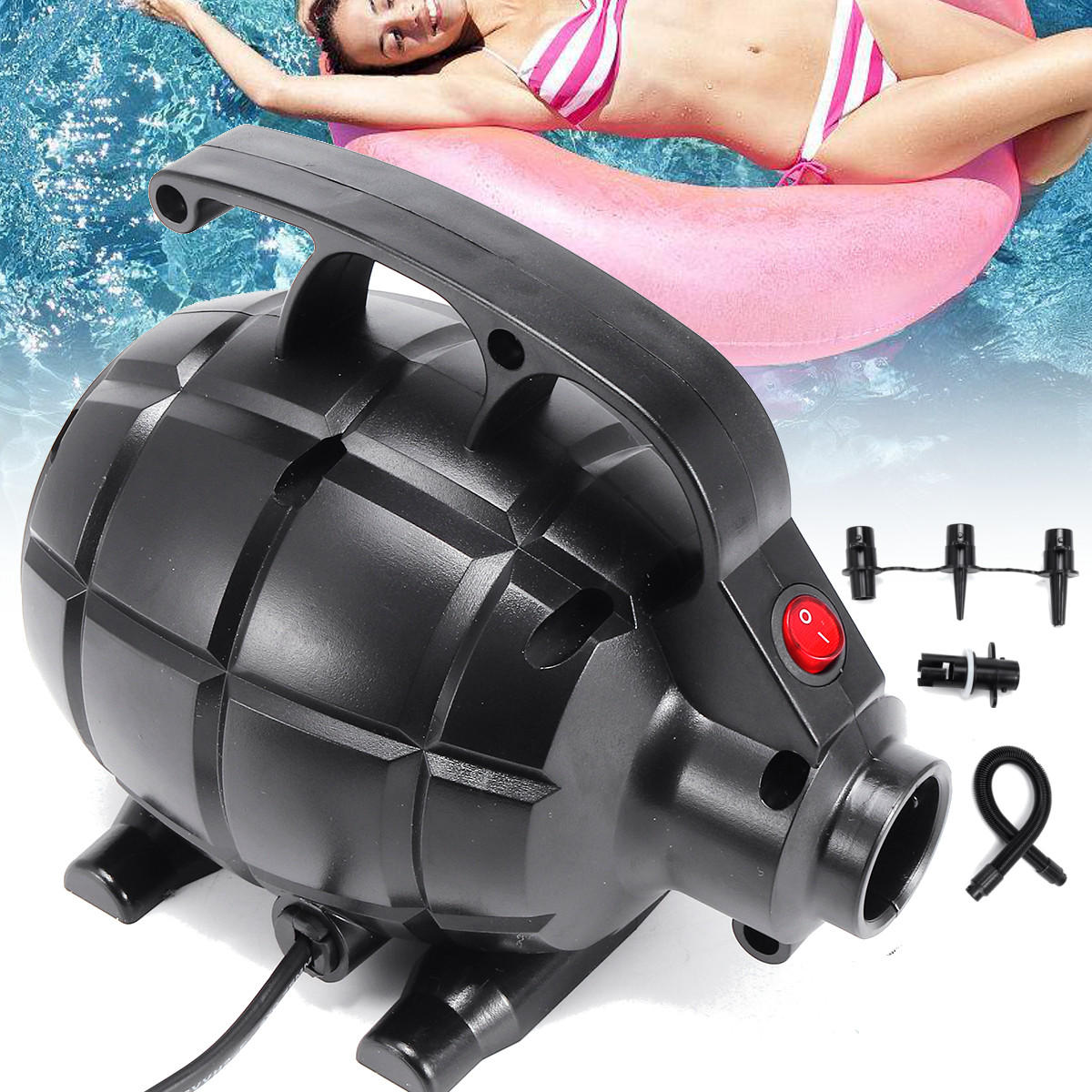 Electric Air Pump for Inflatable GYM Air Track Mat Floor Tumbling Airtrack Gymnastics Mat Inflatable