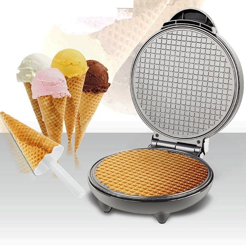 Machine à crêpes à double face 8.3in multifonctionnelle Crisp Omelette Pan Ice Cream Cone Machine