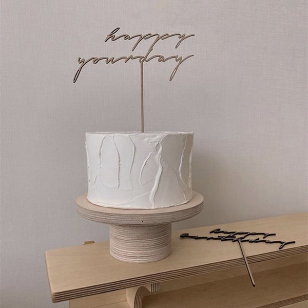 Happy Birthday Cake Topper for Party Decorations Tools 1221945