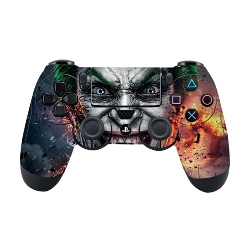 Funda protectora de silicona para juego de controlador de piel para PS4