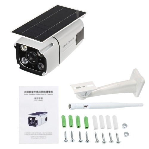 Cámara de seguridad de vigilancia PIR inalámbrica 1080P 2.0MP con batería solar