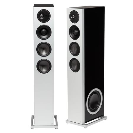Definitive Technology Demand D15 Floorstanding Speaker, Right and Left, Piano Black