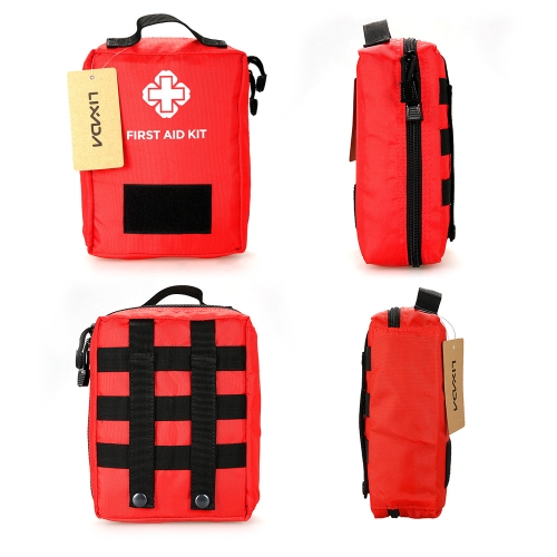Lixada Botiquín de primeros auxilios Bolsa vacía Bolsa de supervivencia de emergencia Bolsa de almacenamiento médico Estuche Paquete de medicina Paquete de bolsillo